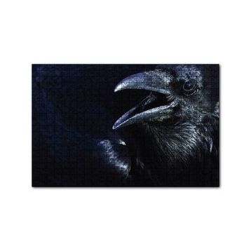 Cakapuzzle Karga Açık Gagalı 120 Parça Ahşap Puzzle