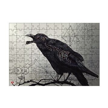Cakapuzzle Karga Elektronik Tasarım 120 Parça Ahşap Puzzle