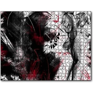 Cakapuzzle Karışık Dalgalar Noktalar ve Çizgiler 255 Parça Puzzle
