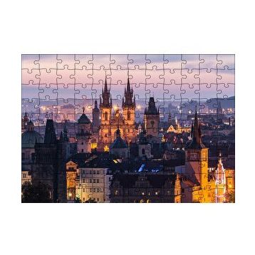 Cakapuzzle Katedral ve Akşam Işıkları 255 Parça Puzzle