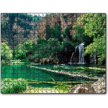 Cakapuzzle Kayalıklar Şelale Göl Manzarası 255 Parça Puzzle