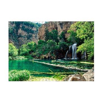 Cakapuzzle Kayalıklar Şelale Göl Manzarası 255 Parça Puzzle