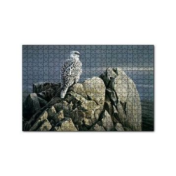 Cakapuzzle Kayalıklar Üzerindeki Akdoğan ve Deniz 255 Parça Puzzle