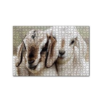 Cakapuzzle Keçi Yvruları Görseli 120 Parça Ahşap Puzzle