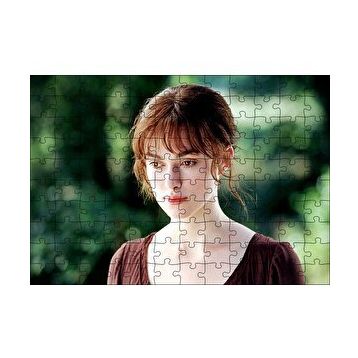 Cakapuzzle Keira Knightley Gurur Aşk Görseli 120 Parça Ahşap Puzzle