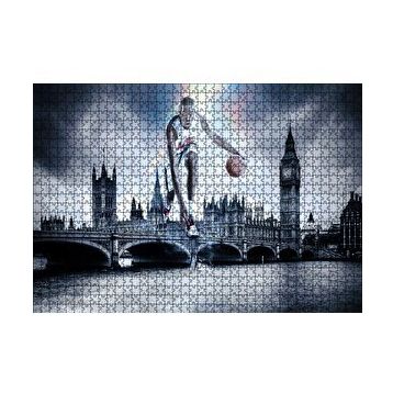 Cakapuzzle Kevin Durant İngiltere Körüleri 120 Parça Ahşap Puzzle