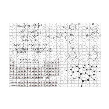 Cakapuzzle Kimya Denklemleri Ve Perodik Tablo 120 Parça Ahşap Puzzle