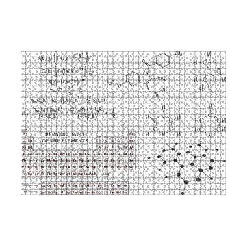 Cakapuzzle Kimya Denklemleri Ve Perodik Tablo 120 Parça Ahşap Puzzle