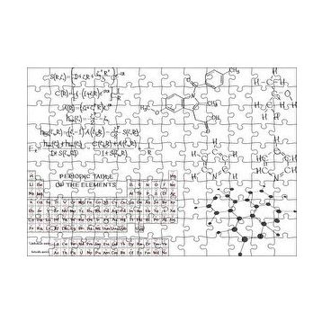 Cakapuzzle Kimya Denklemleri Ve Perodik Tablo 120 Parça Ahşap Puzzle
