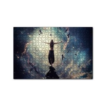 Cakapuzzle Kır Zincirlerini Kız ve Güneş Işınları 255 Parça Puzzle