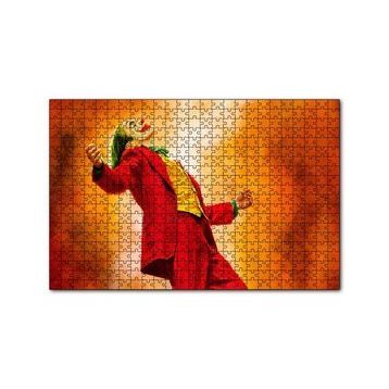 Cakapuzzle Kırmız Joker Yağlı Boya Çizim Görseli 120 Parça Ahşap Puzzle