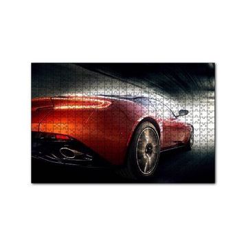 Cakapuzzle Kırmızı Aston Martin ve Tünel Işıkları 255 Parça Puzzle