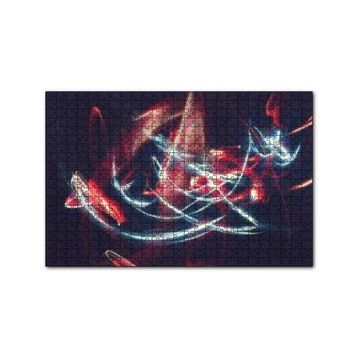 Cakapuzzle Kırmızı Beyaz Işıkların Dansı 255 Parça Puzzle