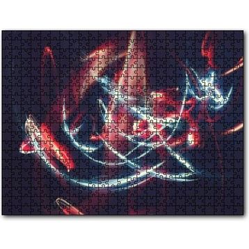 Cakapuzzle Kırmızı Beyaz Işıkların Dansı 255 Parça Puzzle