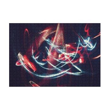 Cakapuzzle Kırmızı Beyaz Işıkların Dansı 255 Parça Puzzle