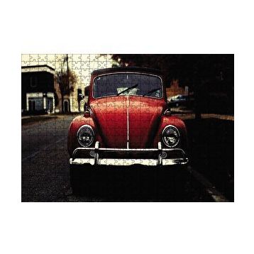 Cakapuzzle Kırmızı Vosvos 120 Parça Ahşap Puzzle