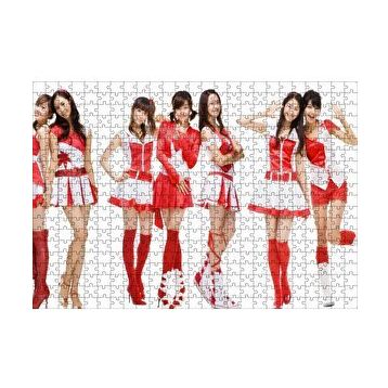 Cakapuzzle Kırmızılı Girls Generation Kızlar 120 Parça Ahşap Puzzle