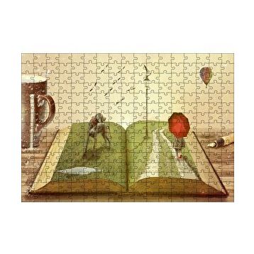 Cakapuzzle Kitaplarda Hayat Bulan Dünya 120 Parça Ahşap Puzzle