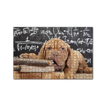 Cakapuzzle Kitapları Dişleyen Kahverengi Sharpy Yavrusu 120 Parça Ahşap Puzzle
