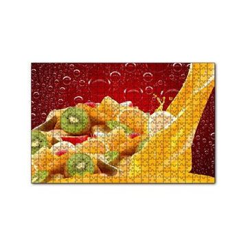 Cakapuzzle Kiwi, Portakal ve Elma Dilimleri 255 Parça Puzzle