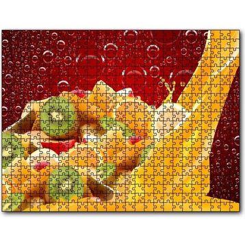Cakapuzzle Kiwi, Portakal ve Elma Dilimleri 255 Parça Puzzle
