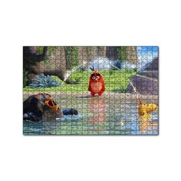Cakapuzzle Kızgın Kuşlar Bilgelik Gölü Görseli 120 Parça Ahşap Puzzle