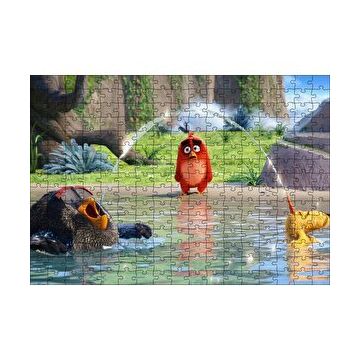 Cakapuzzle Kızgın Kuşlar Bilgelik Gölü Görseli 120 Parça Ahşap Puzzle