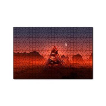 Cakapuzzle Kızıl Gezegen 3D Şekiller 255 Parça Puzzle