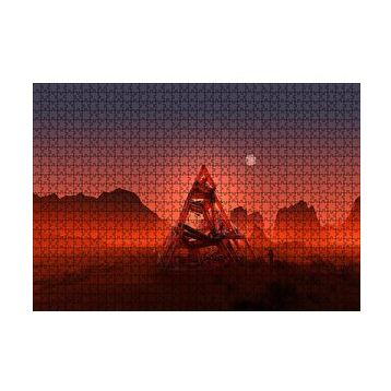 Cakapuzzle Kızıl Gezegen 3D Şekiller 255 Parça Puzzle