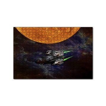 Cakapuzzle Kızıl Gezegen ve Uzay Gemisi 255 Parça Puzzle