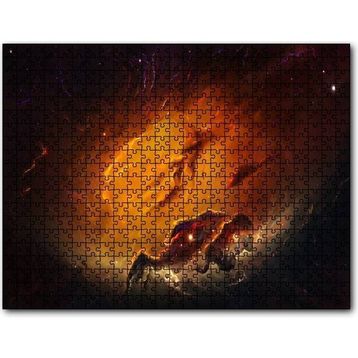 Cakapuzzle Kızıl Nebula ve Yıldızlar 120 Parça Puzzle