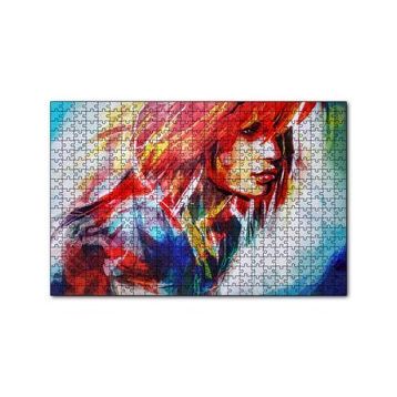 Cakapuzzle Kızıl Saçlı Kız Dijital Sanat 120 Parça Puzzle