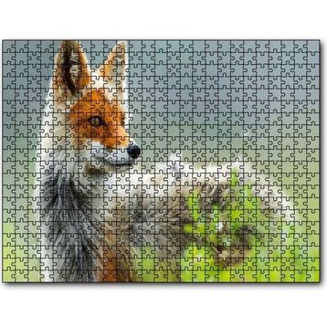 Cakapuzzle Kızıl Tilki Görseli 120 Parça Puzzle