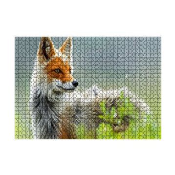 Cakapuzzle Kızıl Tilki Görseli 120 Parça Puzzle