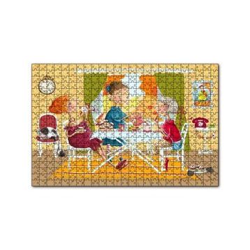 Cakapuzzle Kızlar Çay Keyfinde 255 Parça Puzzle