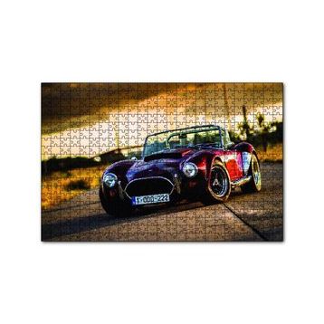 Cakapuzzle Klasik Bordo Otomobil 120 Parça Puzzle