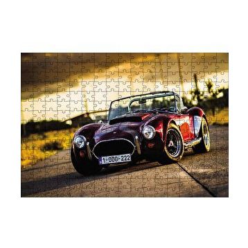 Cakapuzzle Klasik Bordo Otomobil 120 Parça Puzzle