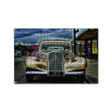 Cakapuzzle Klasik Gold Araba Görseli 120 Parça Puzzle