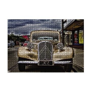 Cakapuzzle Klasik Gold Araba Görseli 120 Parça Puzzle