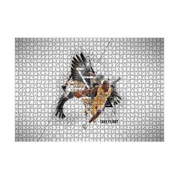 Cakapuzzle Kobe Bryant Kartal Kanadı 255 Parça Puzzle