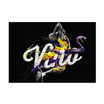 Cakapuzzle Kobe Bryant Ving 120 Parça Ahşap Puzzle