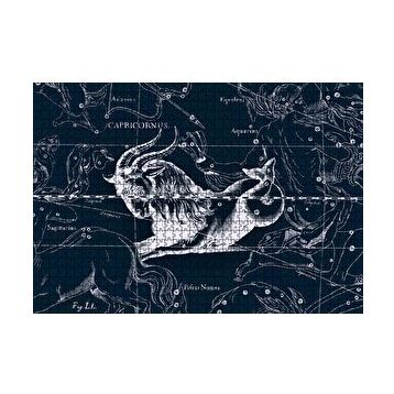 Cakapuzzle Koç Burcu Görseli Siyah Beyaz 120 Parça Puzzle