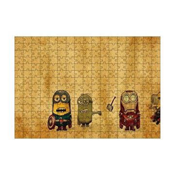 Cakapuzzle Kölelerinin Aşağılık Beni Yenilmez Görseli 120 Parça Ahşap Puzzle