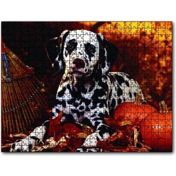 Cakapuzzle Köpek Cadılar Bayramı 120 Parça Puzzle