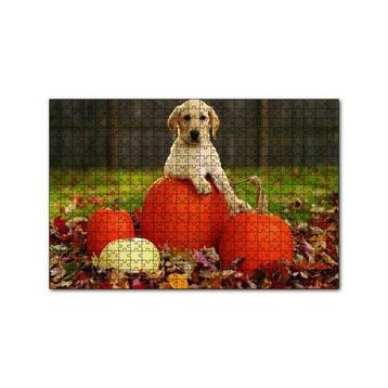 Cakapuzzle Köpek Kabaklar 120 Parça Ahşap Puzzle