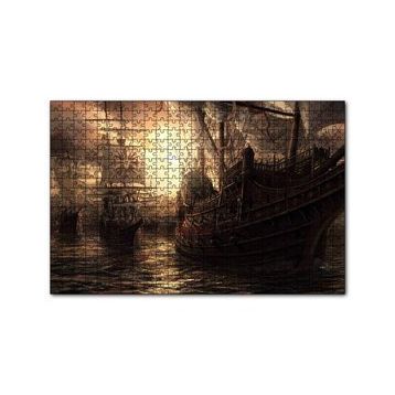 Cakapuzzle Korsan Gemileri Jolly Roger 255 Parça Puzzle