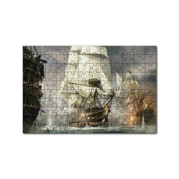 Cakapuzzle Korsan Savaş Gemisi Görseli 120 Parça Puzzle