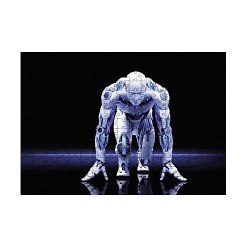 Cakapuzzle Koşucu Robot 120 Parça Ahşap Puzzle