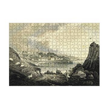 Cakapuzzle Koyda Binalar Yamaçta Koyunlar 255 Parça Puzzle