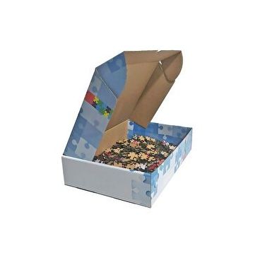 Cakapuzzle Koyu Orman ve Sevimli Dev Kedicik 120 Parça Puzzle